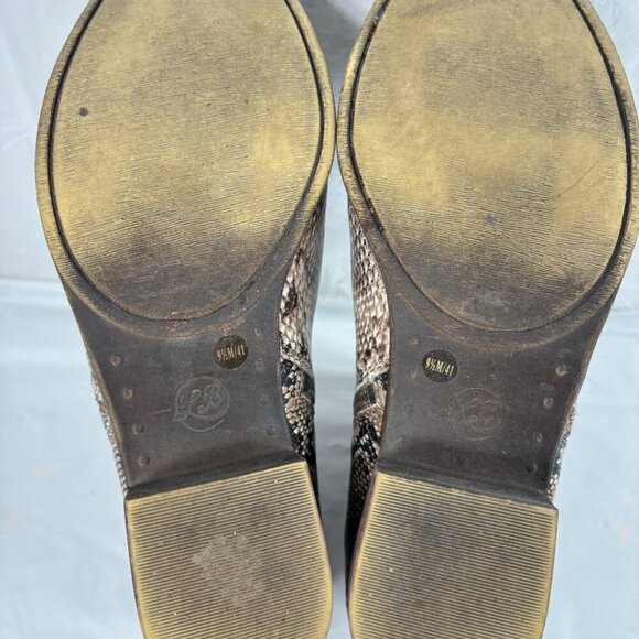 Lucky Brand Basel Snake Python Ankle Boots Booties size 9.5 - Picture 9 of 12